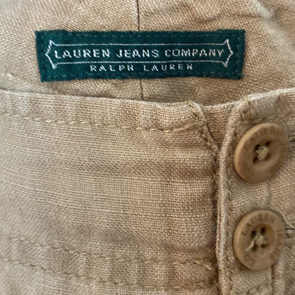 Ralph Lauren Linen Cargo Pants